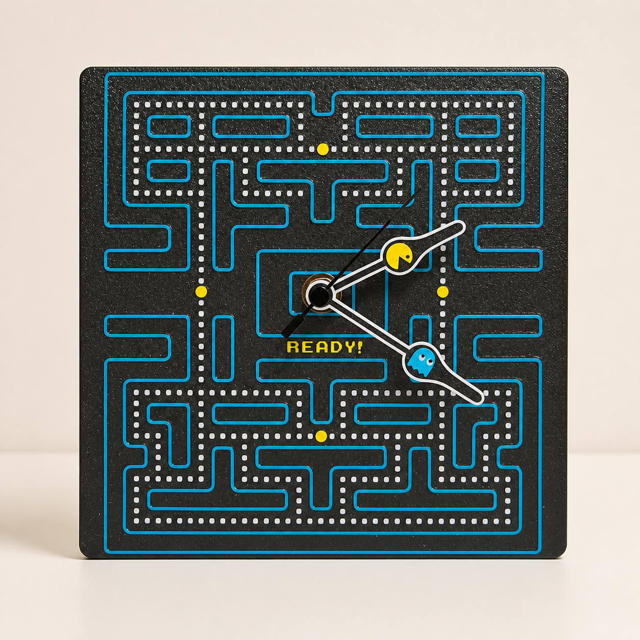 Pac-Man Clock