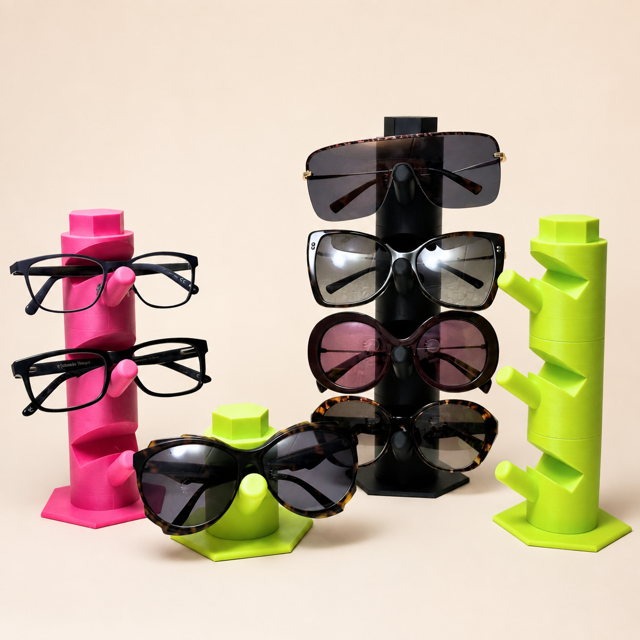 Stackable Glasses Stand
